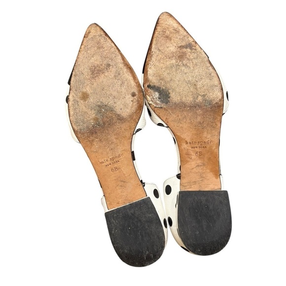 Kate Spade Maison Polka Dot Flats Sz 6 - Picture 7 of 7